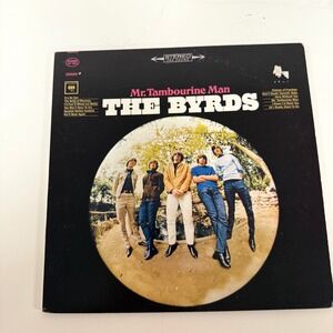 Vintage Vinyl Record The Byrds – Mr. Tambourine Man LP Columbia Records